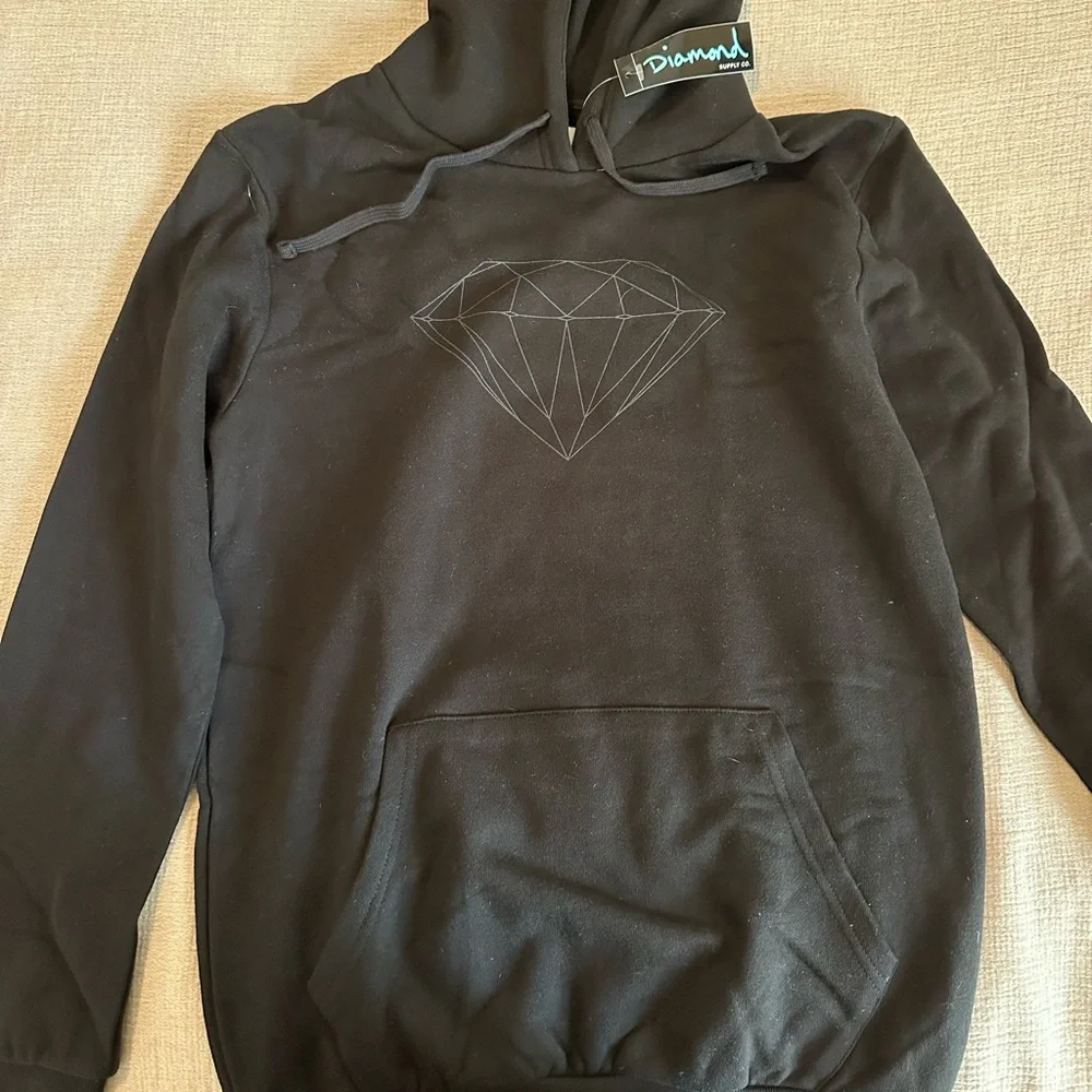 Diamond Supply Co unisex adult sweatshirt with diamond on front - Picture 1 of 4